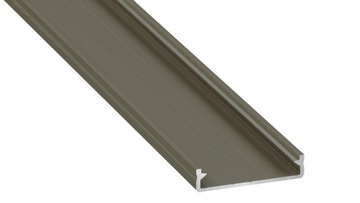 СВЕТОДИОДНЫЙ АЛЮМИНИЕВЫЙ ПРОФИЛЬ 2м SOLIS 3xLED SILVER + ЛАМПА