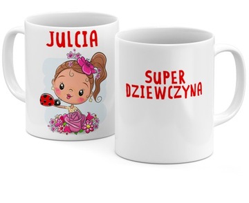 KUBEK DLA DZIECKA Z IMIENIEM NA PREZENT