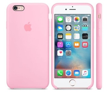 Etui silikonowe iPhone 6 Plus/6S Plus (Pink)