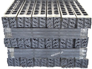 САДОВАЯ КРОМКА ГАЗОНА ЭКО БАРЬЕР 45мм 1м + 6 ЯКОРЕЙ