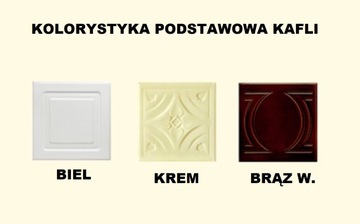 KAFEL KAFLE KOMINKOWE KUCHENNE PIECOWE ZDUŃSKIE
