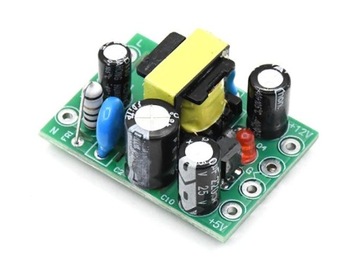 MODUŁOWY ZASILACZ LED 12V/0.5A 5V/0.1A 6.5W 230V