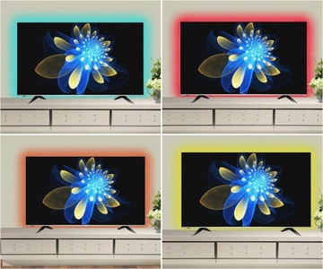 Светодиодная RGBW WiFi настройка подсветки монитора ПК