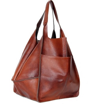 БОЛЬШАЯ СУМКА ИЗ НАТУРАЛЬНОЙ КОЖИ