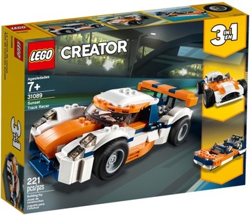 LEGO CREATOR 3W1 31089 FORMUŁA 1 F1 MOTORÓWKA auto