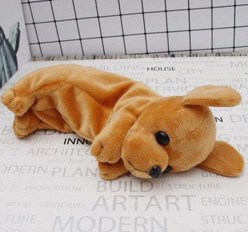 PLUSZOWY PIÓRNIK SZKOLNY PIES PIESEK KAWAII DOG