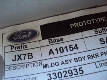 NAKŁADKA PROGOWA PRAWA FORD FOCUS MK4 ST-LINE 2018