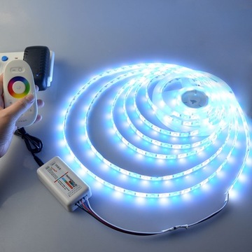 ZESTAW RGB BIAŁY CIEPŁY i ZIMNY Taśma 5m LED RGBW