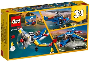 LEGO CREATOR 3IN1 31094 САМОЛЕТ РЕАКТИВНЫЙ ВЕРТОЛЕТ