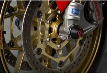 KAWASAKI Z650 NINJA 650 WOMET-TECH CRASH AXLE НАКЛАДКИ