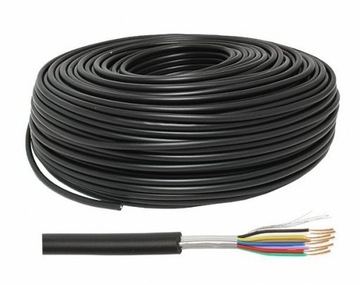 Przewód kabel AUDIO 8c 8 żył + EKRAN na mb (1133)