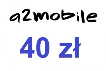 Doładowanie a2 mobile 40 zł Kod doładowania a2m