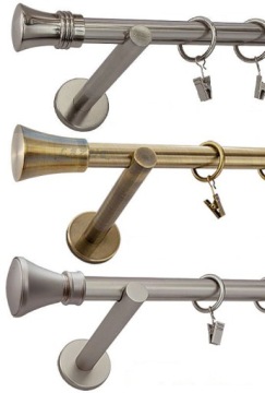 КАРДИН 160 см ОДИНАРНЫЙ 1,6 м ПО сравнению с карнизами