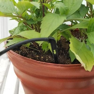 Капельная линия для полива цветов, овощей, комплект для полива, 33 м, 50 градусов