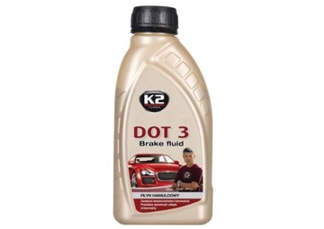 K2 DOT 3 PŁYN HAMULCOWY DOT3 Z CERTYFIKATEM