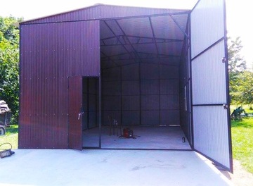 СТАЛЬНОЙ ГАРАЖНЫЙ ЛИСТ ГАРАЖНЫЙ ЦВЕТ РАЗМЕР 6x12