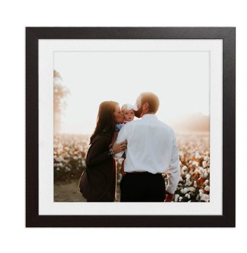 Ramka kwadratowa Italia zdjęcie 30x30 sonoma+passe