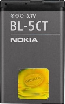 NOWA ORYGINALNA BATERIA NOKIA BL-5CT 6303i classic