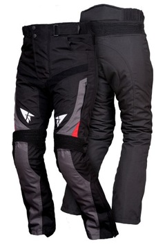 SPODNIE MOTOCYKLOWE TEKST. TURYSTYCZNE STM002/5XL