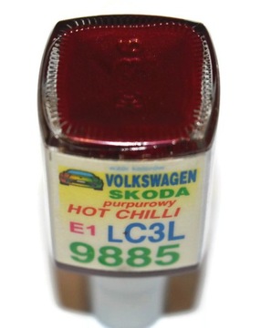 SKODA 9885 LC3L HOT CHILLI LAKIER ZAPRAWKA DO RYS ARA 10 ML