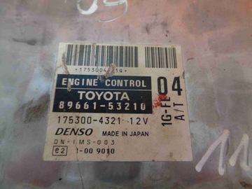 LEXUS IS 200 2.0 16V 02 153KM ŘÍZENÍ MOTORU
