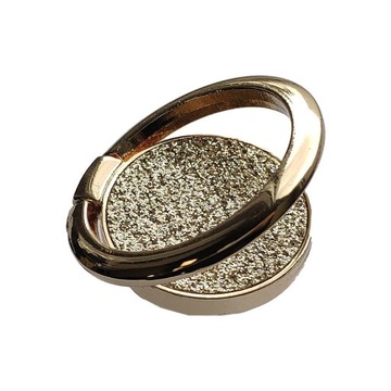 UCHWYT NA TELEFON BŁYSZCZĄCY RING Z PODSTAWKĄ