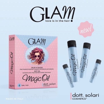 DOTT.SOLARI GLAM SMOOTH MAGIC HOT OIL 4x10мл