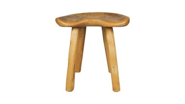 Taboret drewniany unikalny styl NATURALNE DREWNO