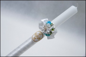 СВЕЧА ДЛЯ ПРИЧАСТИЯ РУЧНОЙ РАБОТЫ