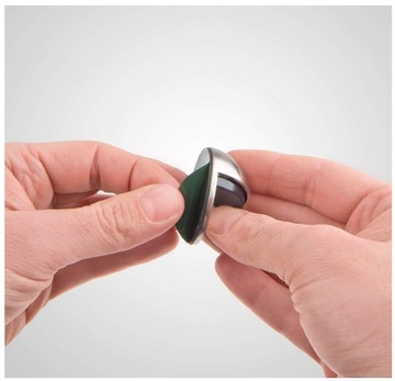 ODBOJNIK ODBÓJ DRZWIOWY PRZYKLEJANY SATYNA STOPER