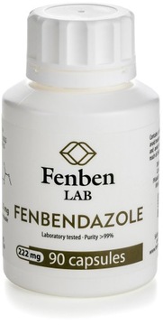 Fenbendazole 222mg Cz. >99.9% Fenben Lab 90 kap