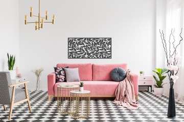 3D ажурное декоративное панно на стену - Листья