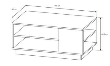 Мебель для гостиной RALPH Gloss, витрина, комод под телевизор