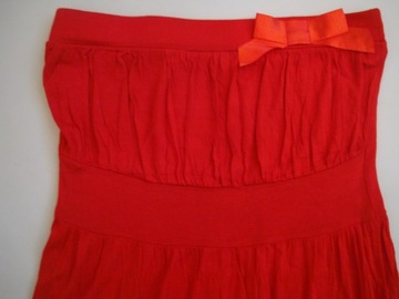 SEKSOWNA czerwona sukienka tunika TERRANOVA r.36