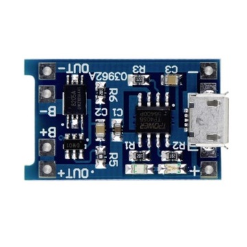 ŁADOWARKA Li-Ion Li-Poly TP4056 1A MICRO USB