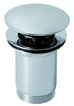 KFA Fittings пробка клик-клак с хромированным переливом