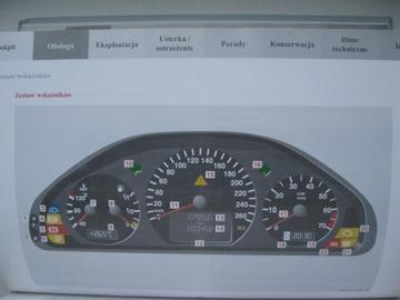 MERCEDES W210 E Class 99-02 инструкция по эксплуатации PL