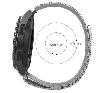 РЕМЕШОК МИЛАНСКИЙ БРАСЛЕТ ДЛЯ ЧАСОВ SAMSUNG 46 ММ