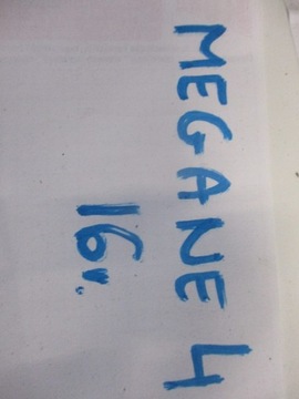 Вставка в багажник Renault Megane 4 997502156R