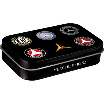 Miętówki XL MERCEDES-BENZ metalowe duże pudełko