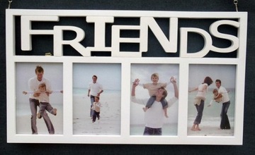 Piękna ramka na 4 zdjęcia idealny prezent Friends