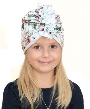 ŚLICZNA CZAPKA , TURBAN dla dzieci wiosenno-jesienny 36-55