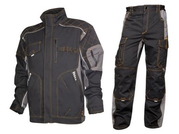 ARDON Bluza + spodnie VISION czarne r. 52/L