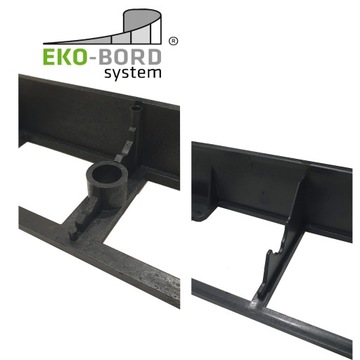 Obrzeże do trawy 2,7cm EKOBORD Mini 60m+200 kotew