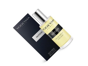 PERFUMY MĘSKIE NOTION 15ml YODEYMA Nuta szyprowa