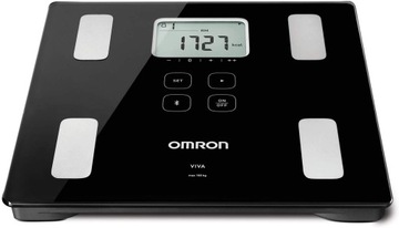Waga elektroniczna łazienkowa Omron VIVA Bluetooth aplikacja pamięć 30 dni