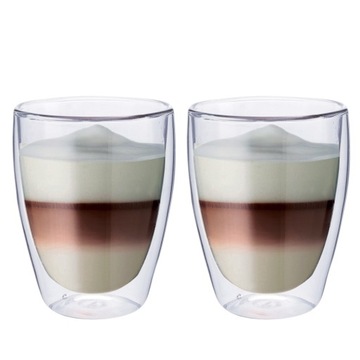 Szklanki termiczne LATTE CAPPUCCINO 235ml 2SZT S