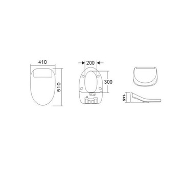 BrookPad SL1100RC e-Bidet электронное биде