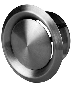 Kratka metalowa anemostat fi 100 nawiewny AUN100