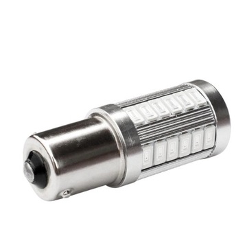 СВЕТОДИОДНАЯ ЛАМПА 33 SMD 5630 P21W R5W BA15S КРАСНАЯ